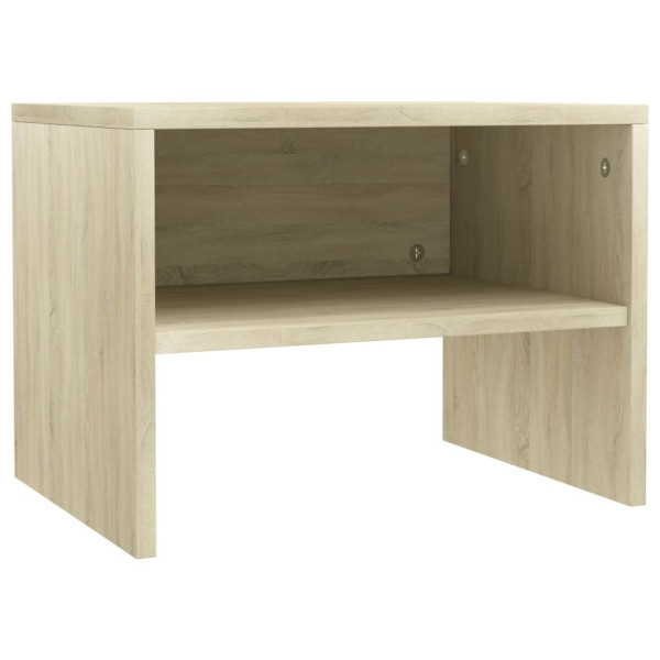 Szafka Nocna Stolik Komoda Brązowa Do Sypialni Pokoju Salonu 40x30x30 cm 743787