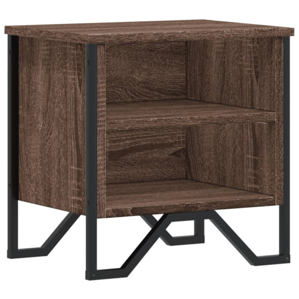 Szafka Nocna Stolik Komoda Brązowa Do Sypialni Pokoju Salonu 40x30x40 cm 747782