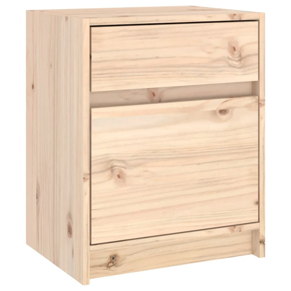 Szafka Nocna Stolik Komoda Brązowa Do Sypialni Pokoju Salonu 40x31x50 cm 743921