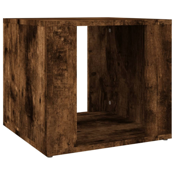 Szafka Nocna Stolik Komoda Brązowa Do Sypialni Pokoju Salonu 41x40x36 cm 747693