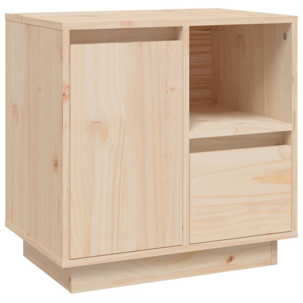 Szafka Nocna Stolik Komoda Brązowa Do Sypialni Pokoju Salonu 50x34x50 cm 744094