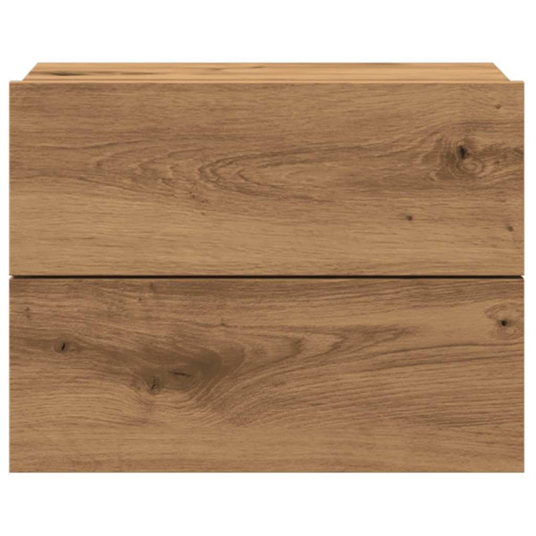 Szafka Nocna Stolik Komoda Brązowa Wisząca Do Sypialni 40x32x30 cm 738680