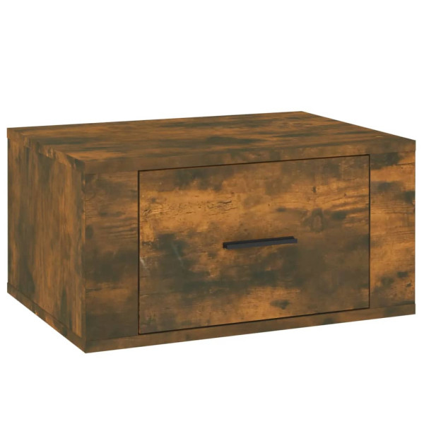 Szafka Nocna Stolik Komoda Brązowa Wisząca Do Sypialni 50x36x25 cm 738949