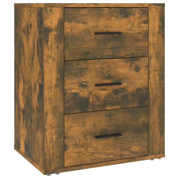 Szafka Nocna Stolik Komoda Brązowa z Szufladą Do Sypialni 50x36x60 cm 741294