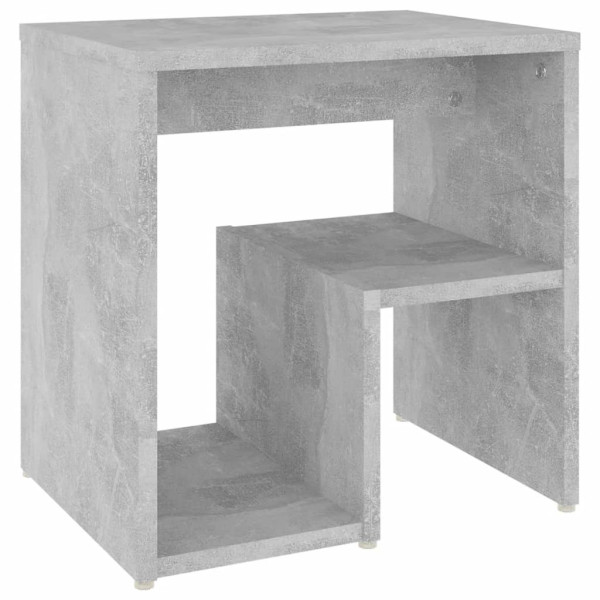 Szafka Nocna Stolik Komoda Szara Do Sypialni Pokoju Salonu 40x30x40 cm 738720