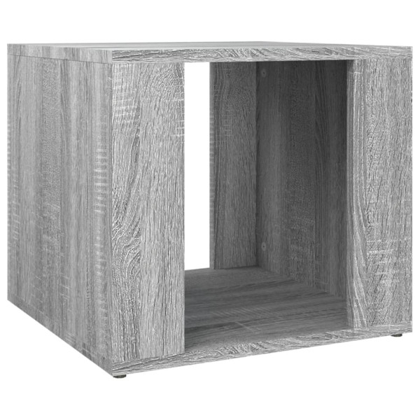 Szafka Nocna Stolik Komoda Szara Do Sypialni Pokoju Salonu 41x40x36 cm 747638