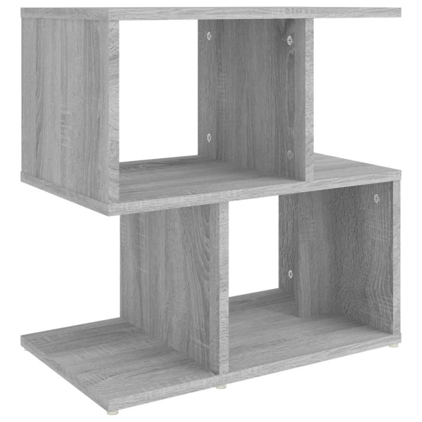 Szafka Nocna Stolik Komoda Szara Do Sypialni Pokoju Salonu 50x30x51,5 cm 738792