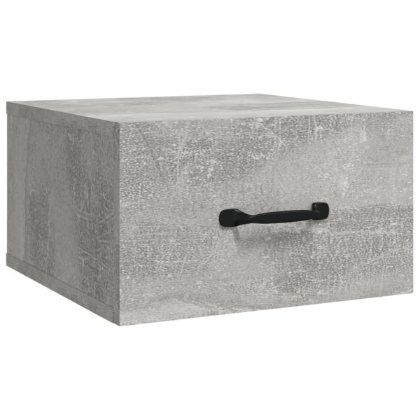 Szafka Nocna Stolik Komoda Szara Wisząca Do Sypialni 35x35x20 cm 738415
