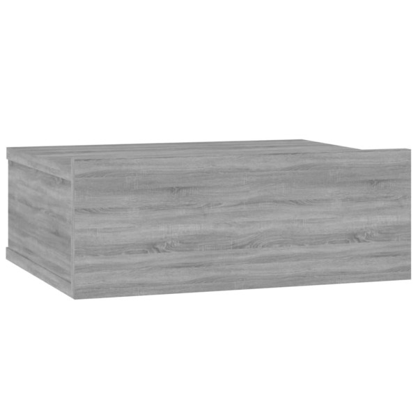 Szafka Nocna Stolik Komoda Szara Wisząca Do Sypialni 40x30x15 cm 745613