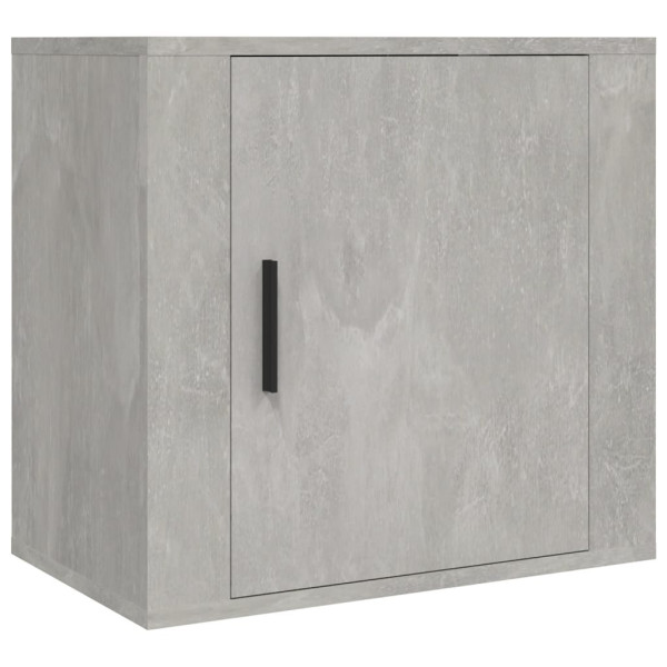 Szafka Nocna Stolik Komoda Szara Wisząca Do Sypialni 50x30x47 cm 738943