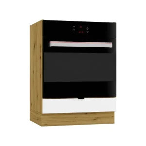 Szafka pod piekarnik GIANNA DK60 biała alaska/dąb artisan 420383 Szafka pod piekarnik GIANNA DK60 biała alaska/dąb artisan 420383