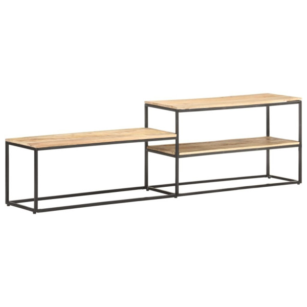 Szafka pod telewizor, 180x30x50 cm, surowe drewno mango 383444