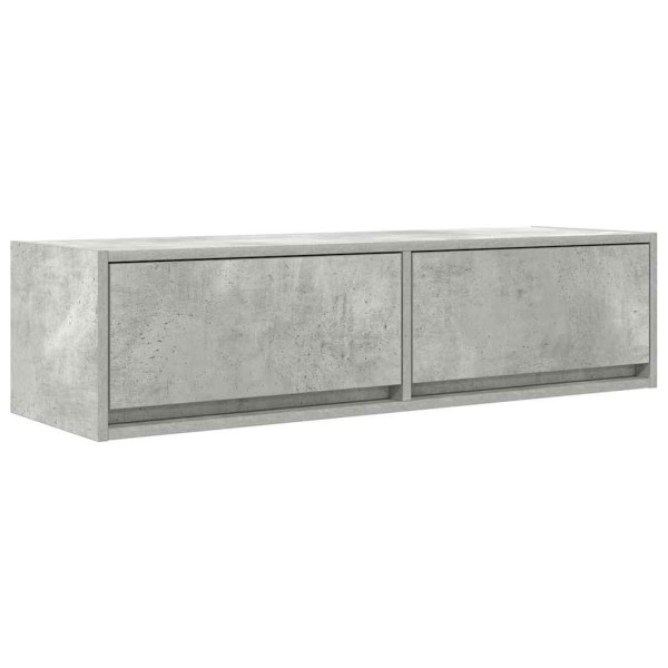 Szafka pod telewizor Betonowy szary 100 x 31 x 25.5 cm 867903
