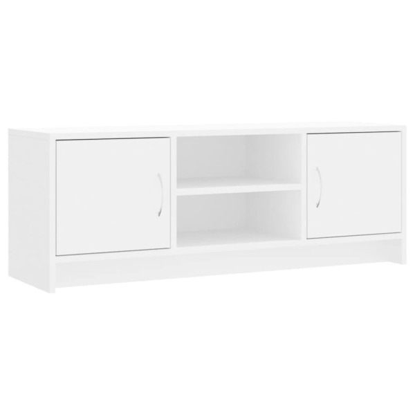 Szafka Pod Telewizor Biały Stolik Półka Szafka RTV 102x30x37.5 cm 867625