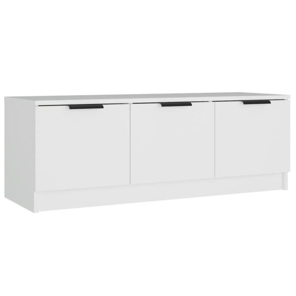 Szafka Pod Telewizor Biały Stolik Półka Szafka RTV 102x35x36.5 cm 868141