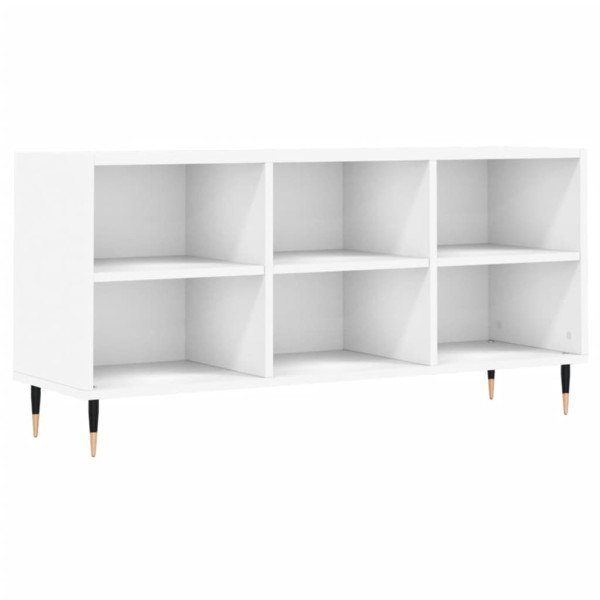 Szafka Pod Telewizor Biały Stolik Półka Szafka RTV 103.5x30x50 cm 857593