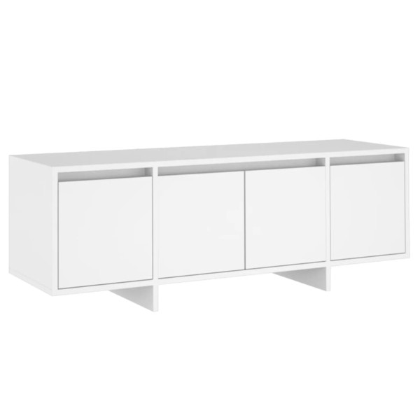 Szafka Pod Telewizor Biały Stolik Półka Szafka RTV 120x30x40.5 cm 867200