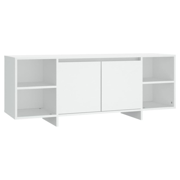 Szafka Pod Telewizor Biały Stolik Półka Szafka RTV 130x35x50 cm 868234