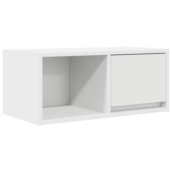 Szafka Pod Telewizor Biały Stolik Półka Szafka RTV 60x31x25.5 cm 867978