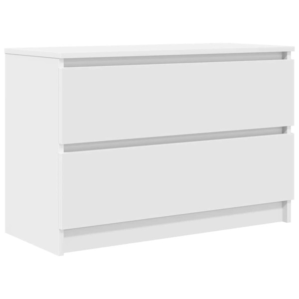 Szafka Pod Telewizor Biały Stolik Półka Szafka RTV 80x35x54 cm 857652
