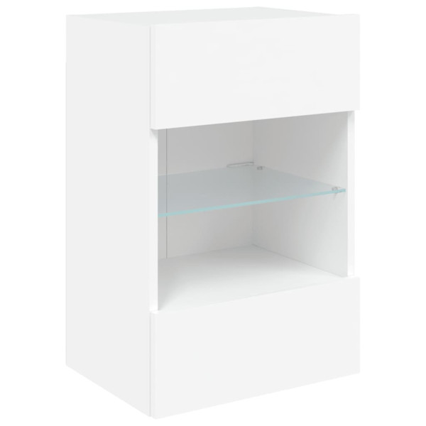 Szafka Pod Telewizor Biały Stolik Półka Szafka RTV LED 40x30x60.5 cm 867369