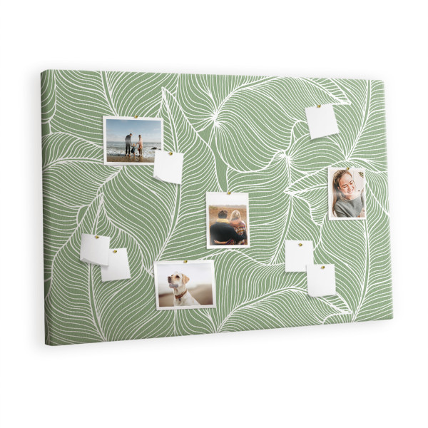 Tablica korkowa z nadrukiem organizer + pinezki Natura 351012