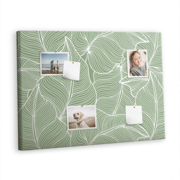 Tablica korkowa z nadrukiem organizer + pinezki Natura 529790