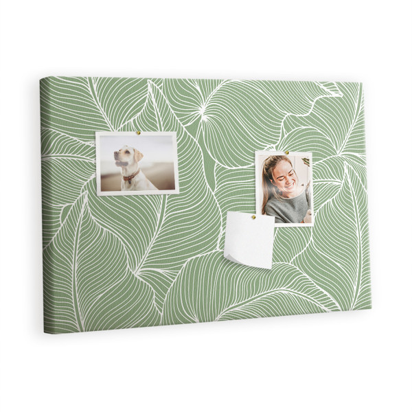 Tablica korkowa z nadrukiem organizer + pinezki Natura 530214