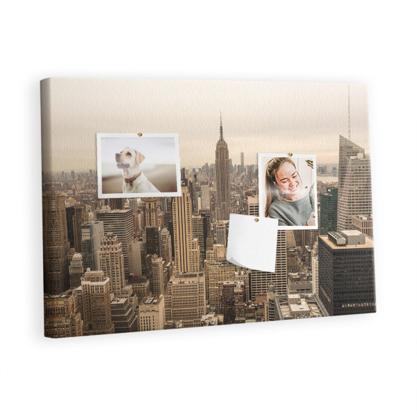 Tablica korkowa z nadrukiem organizer + pinezki Organizer 529854