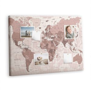 Tablica korkowa z nadrukiem organizer + pinezki Organizer 530314