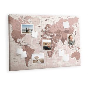 Tablica korkowa z nadrukiem organizer + pinezki Organizer 530563
