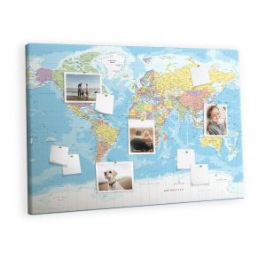 Tablica korkowa z nadrukiem organizer + pinezki Planer 297680