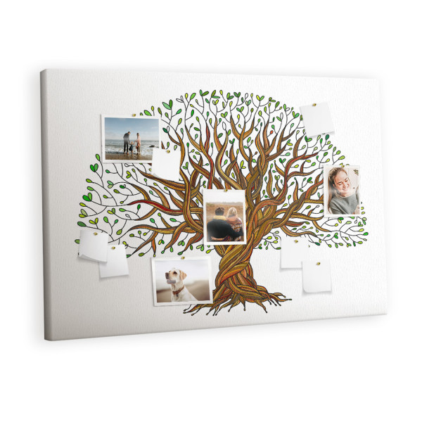 Tablica korkowa z nadrukiem organizer + pinezki Planer 530246