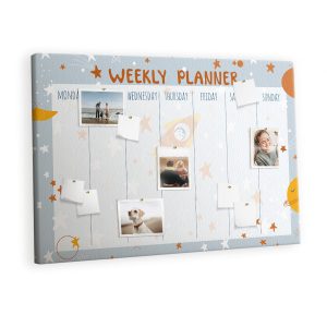 Tablica korkowa z nadrukiem organizer + pinezki Planer 383528 Tablica korkowa z nadrukiem organizer + pinezki Planer 383528