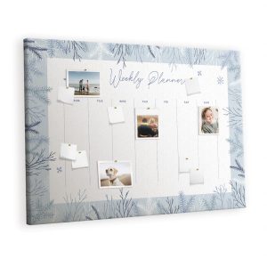 Tablica korkowa z nadrukiem organizer + pinezki Planer 383630