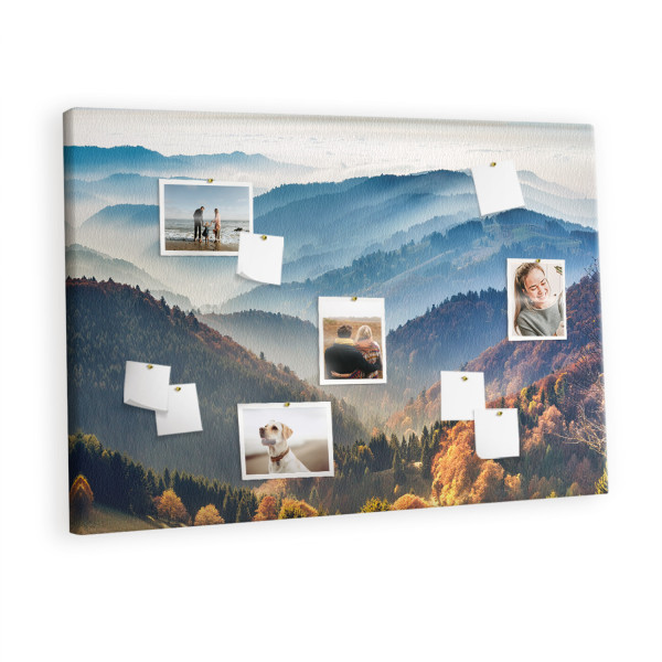 Tablica korkowa z nadrukiem organizer + pinezki Planer 384053