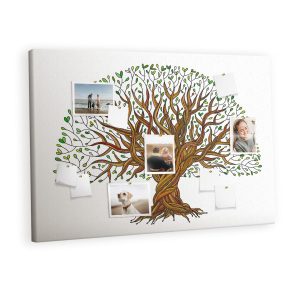 Tablica korkowa z nadrukiem organizer + pinezki Planer 384177