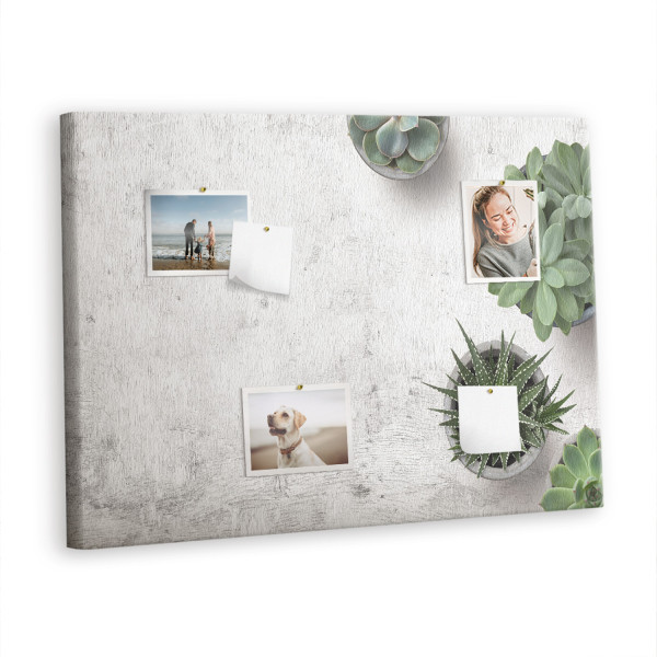 Tablica korkowa z nadrukiem organizer + pinezki Planer 397835