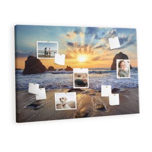 Tablica korkowa z nadrukiem planer + pinezki Organizer 426014