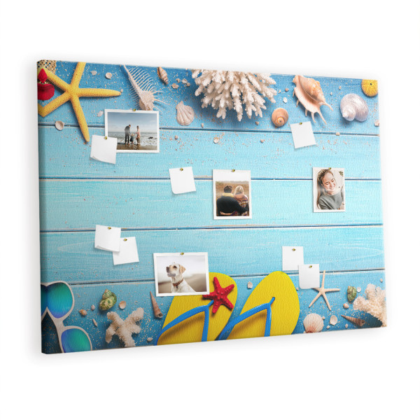 Tablica korkowa z nadrukiem planer + pinezki Organizer 428933