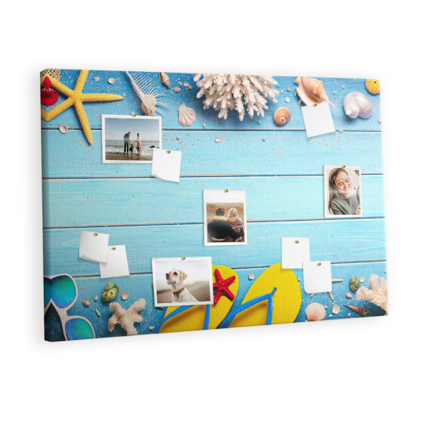 Tablica korkowa z nadrukiem planer + pinezki Organizer 430189