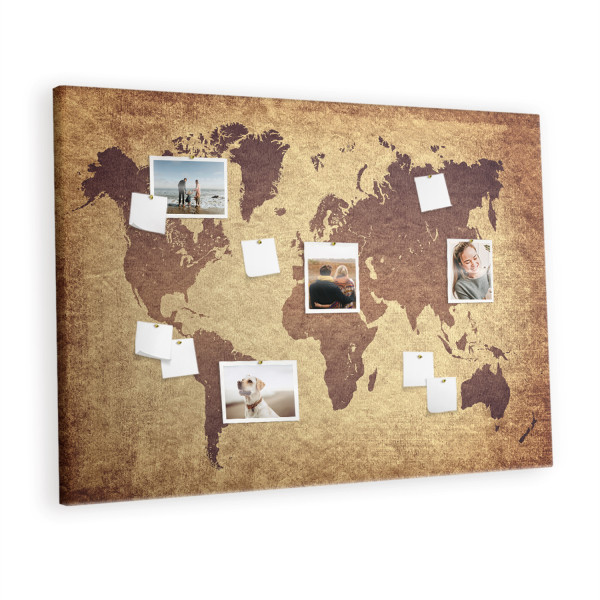 Tablica korkowa z nadrukiem planer + pinezki Organizer 372705