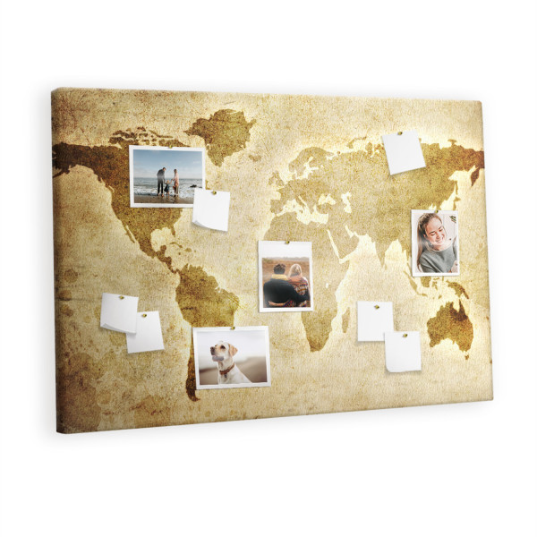 Tablica korkowa z nadrukiem planer + pinezki Organizer 372855