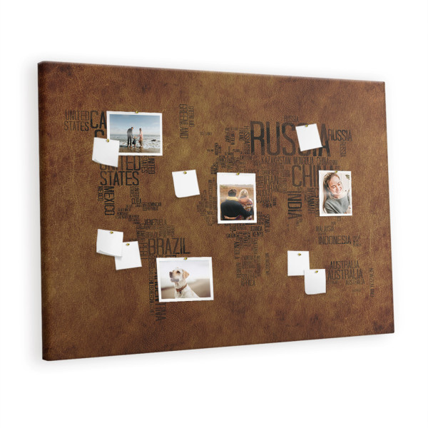 Tablica korkowa z nadrukiem planer + pinezki Organizer 395540