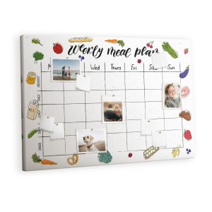 Tablica korkowa z nadrukiem planer + pinezki Organizer 407345 Tablica korkowa z nadrukiem planer + pinezki Organizer 407345