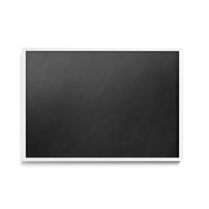 Tablica kredowa z białą ramką 60×40 + kreda gratis 530366