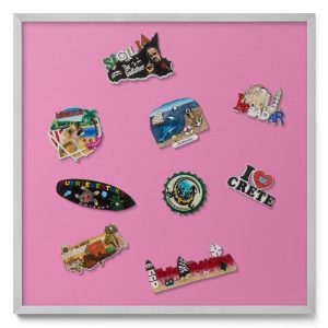 Tablica magnetyczna wisząca, różowy, srebrna rama, 50×50, Tulup 800387 Tablica magnetyczna wisząca, różowy, srebrna rama, 50×50, Tulup 800387