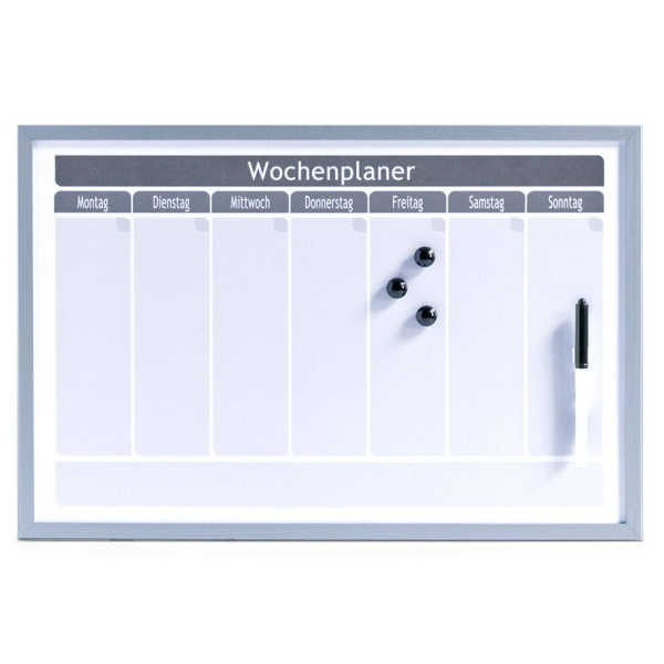 Tablica magnetyczna WOCHENPLANER, 60x40 cm, ZELLER 184599