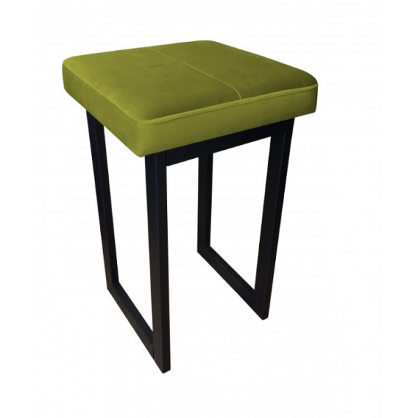 Taboret Atos MAESTRO BL VELVET oliwkowy 755454