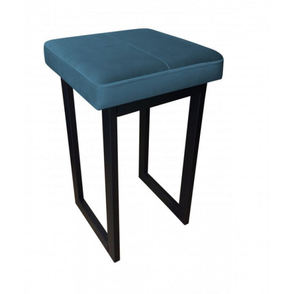 Taboret Atos MAESTRO LOW MG VELVET ciemno niebieski 755457